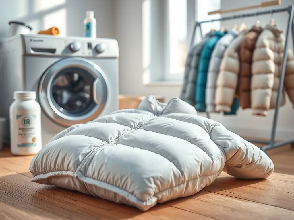 Kurtka puchowa – jak prać?