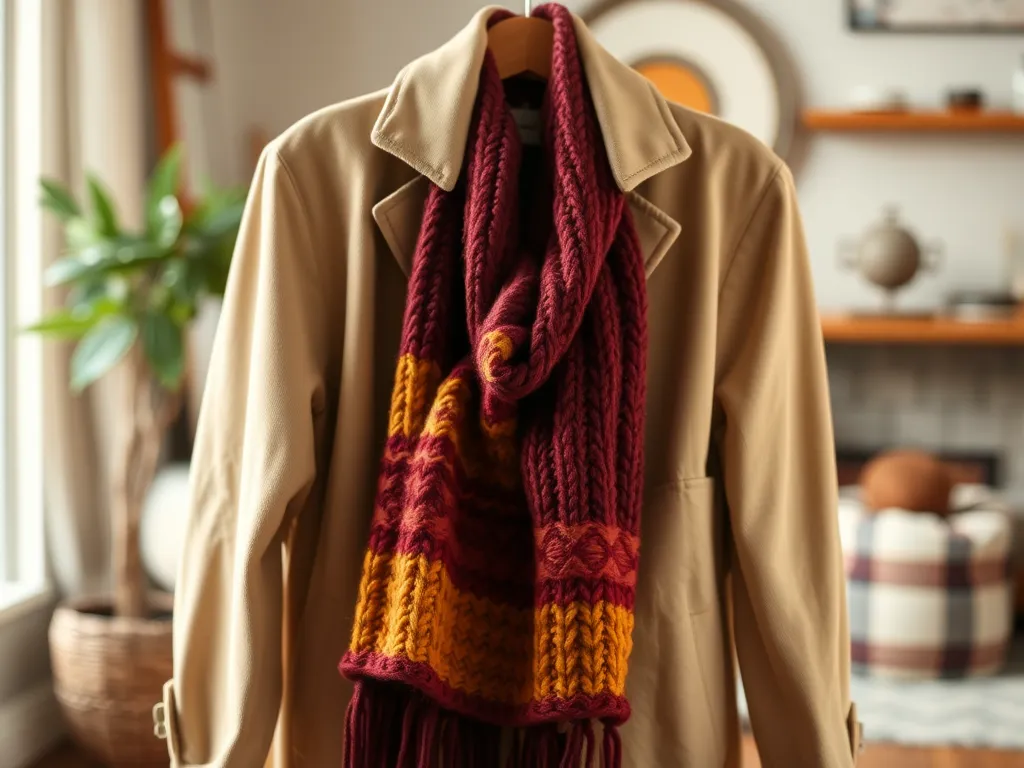 Jaki szalik do beżowej kurtki?