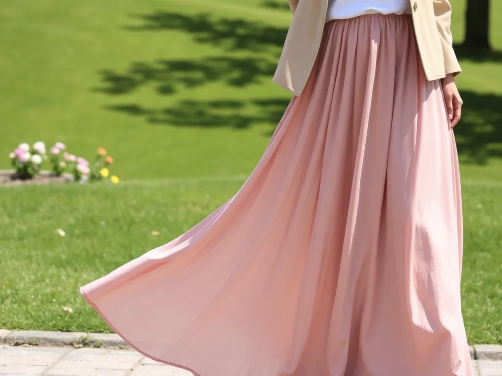 Jaka kurtka do długiej spódnicy?