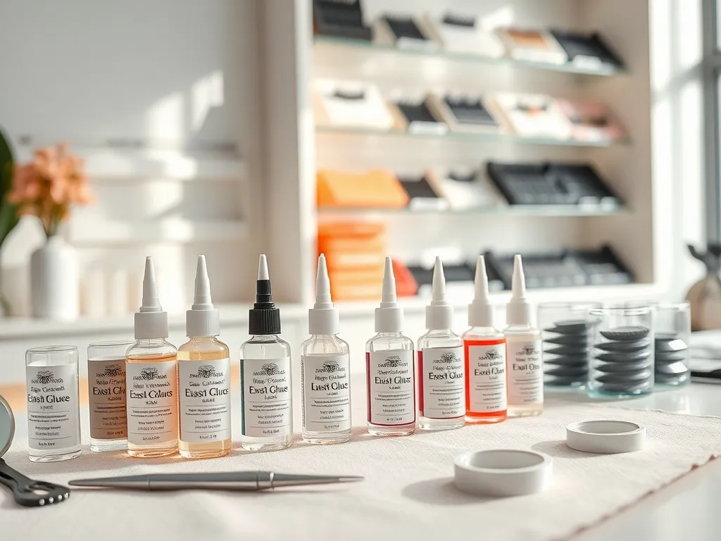 Kleje do przedłużania rzęs – profesjonalne wsparcie w pracy stylistki